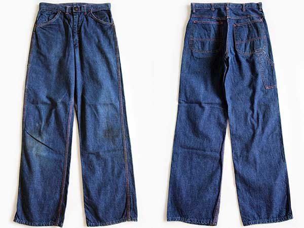 60s BIGMACビッグマック インディゴ デニム ペインターパンツ w30