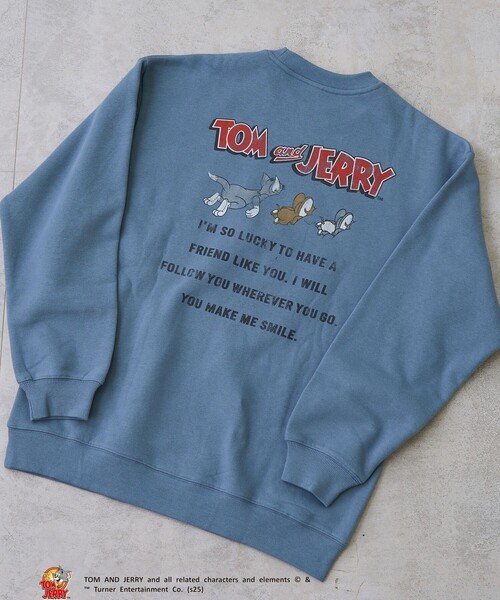 トレーナー スウェット 「新色登場」TOM and JERRY （トムとジェリー
