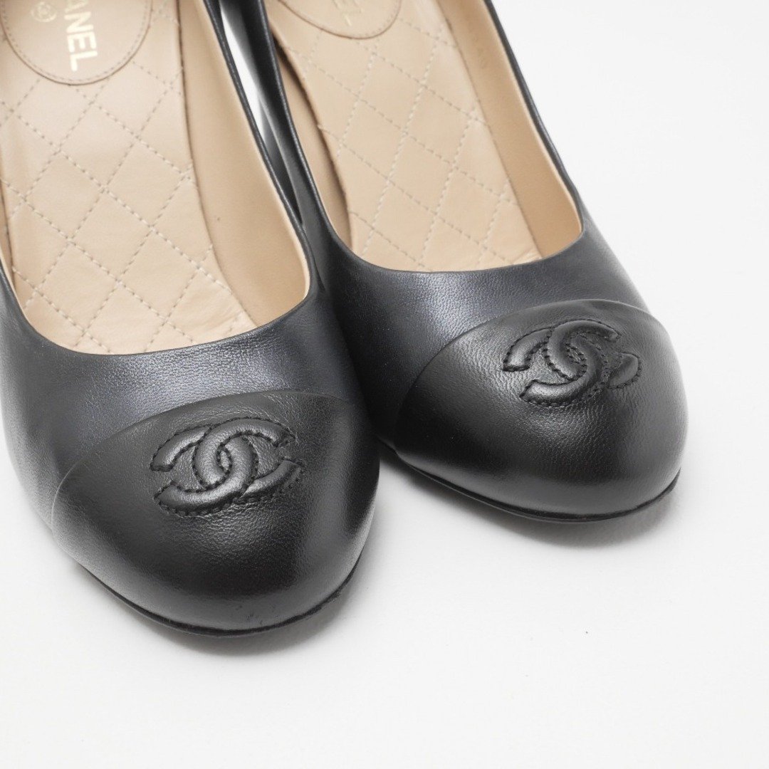 CHANEL - CHANEL シャネル パンプス サイズ36.5 CC ココマーク バイ