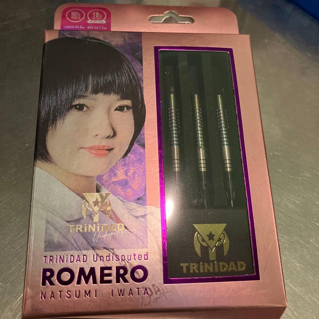 TRiNiDAD(トリニダード) ROMERO(ロメロ) 岩田夏海選手(ダーツ) トリニダード ロメロ 岩田夏海 スティール TRiNiDAD ROMERO STEEL